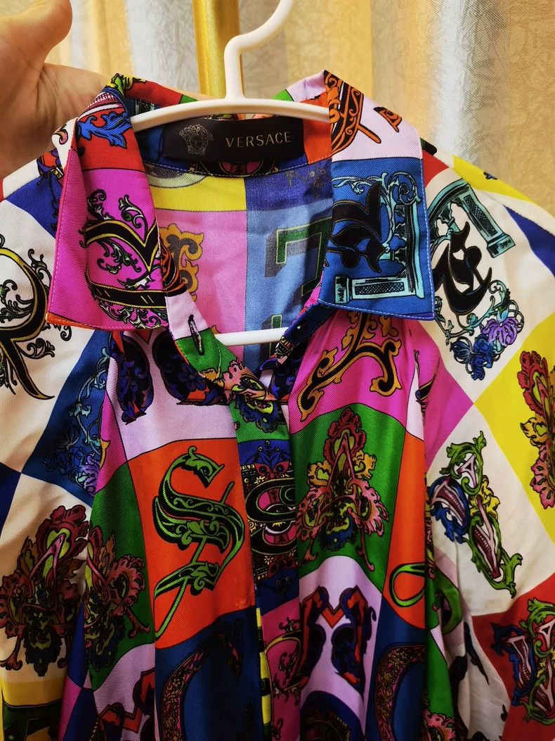 Versace Versace Shirt dress Size M / US 6-8 / IT 42-44 - 3 Thumbnail