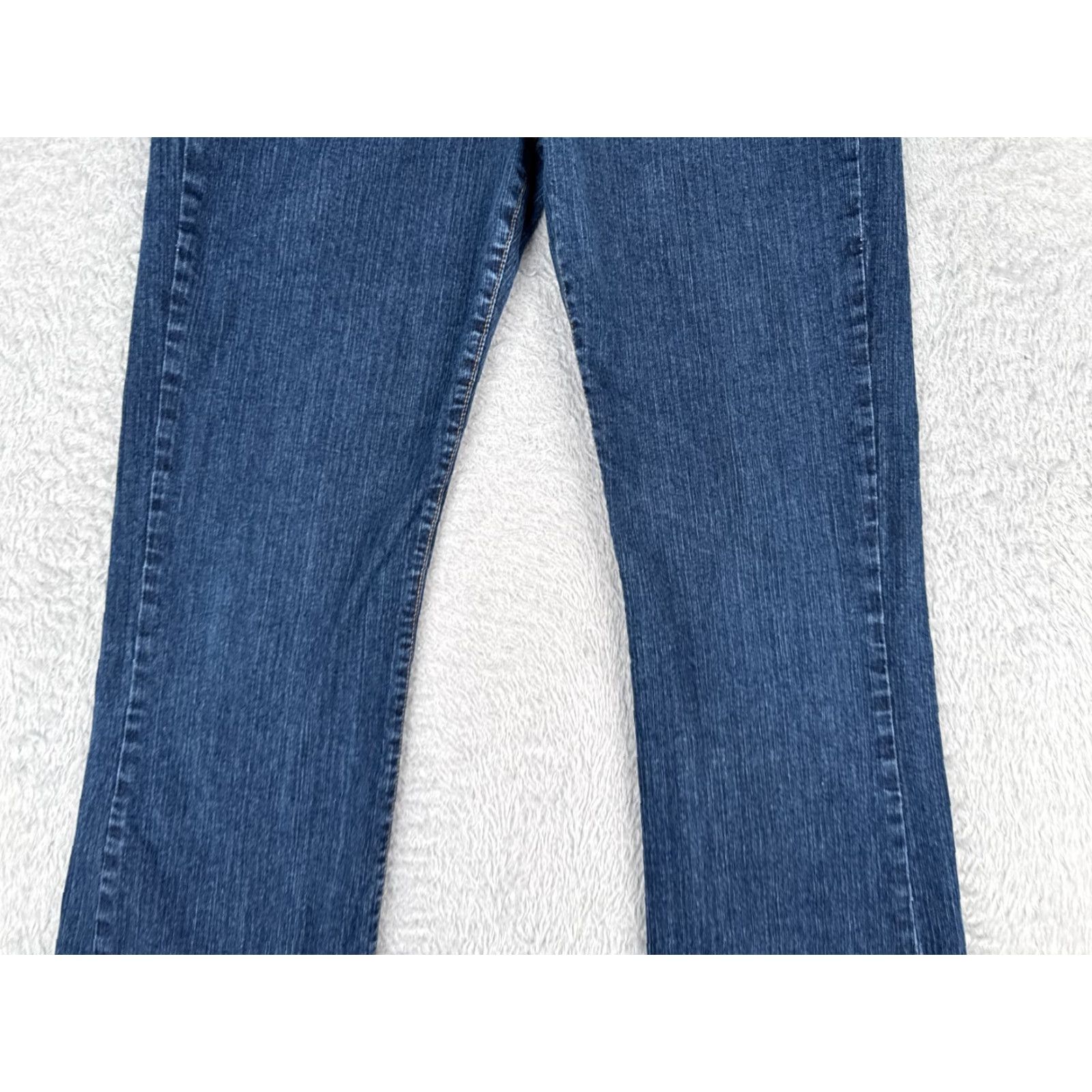Lucky Brand VINTAGE Lucky Brand Jeans Womens 14 Blue Denim Bootcut Mid Rise 30x30 Comfort USA 5-Pocket Womens Jeans Size 36" / US 14 / IT 50 - 3 Thumbnail