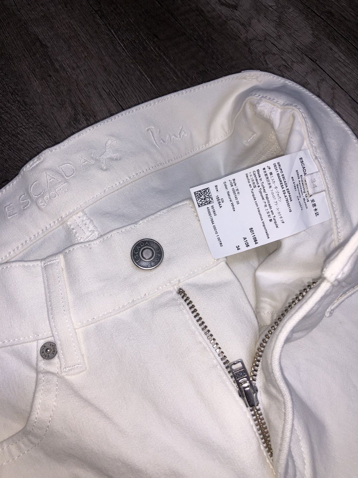 Escada Sport × Vintage Escada Sport Denim Pant Size 28" / US 6 / IT 42 - 11 Thumbnail
