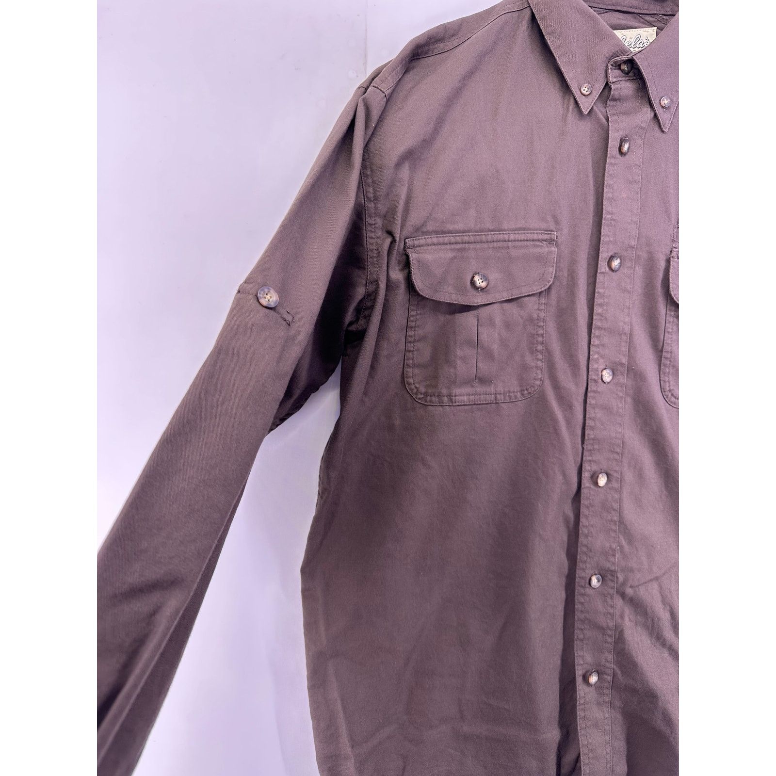 Cabelas Cabelas Brown Longsleeve Shirt Size XL Size US XL / EU 56 / 4 - 4 Thumbnail
