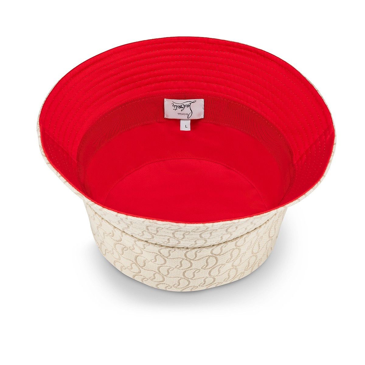 Christian Louboutin o1w1db10725 Hats in White Size ONE SIZE - 4 Thumbnail