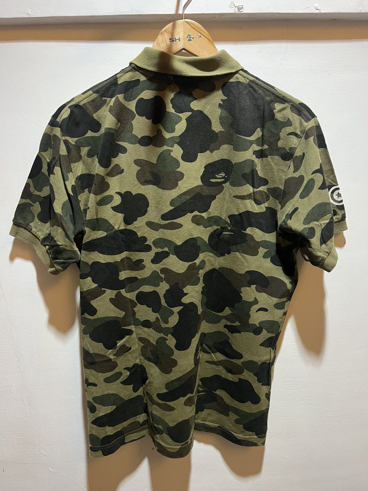 Bape Bape shark camo poloshirt Size US L / EU 52-54 / 3 - 2 Thumbnail