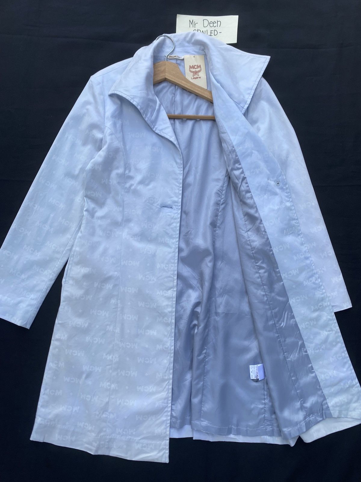 MCM Rare Vintage MCM Monogram Logos Long Coat Size M / US 6-8 / IT 42-44 - 11 Thumbnail