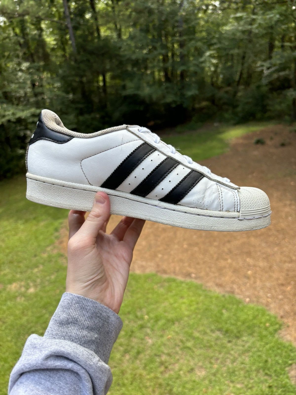 Adidas × Vintage Adidas Superstar Shelltoe Classic OG 2016 White Sneaker Size US 6 / EU 39 - 10 Thumbnail