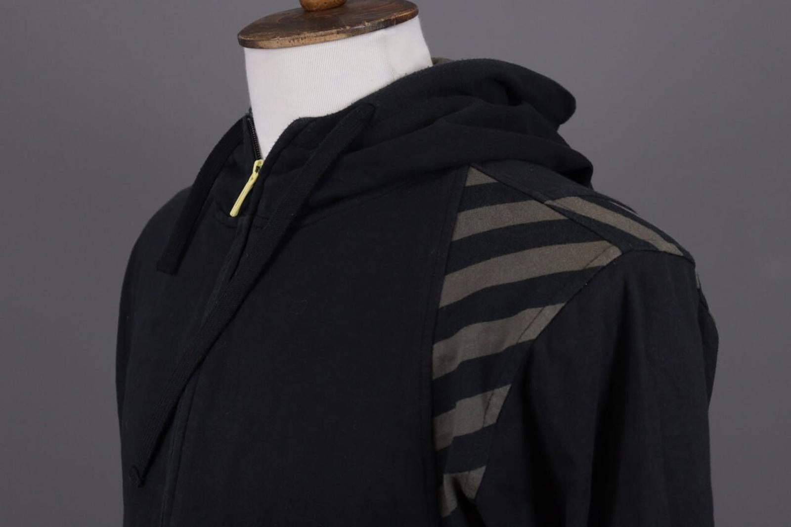 Oakley Oakley Slim Fit Black Striped Outdor Hooded Sweater Size L Size US L / EU 52-54 / 3 - 9 Thumbnail