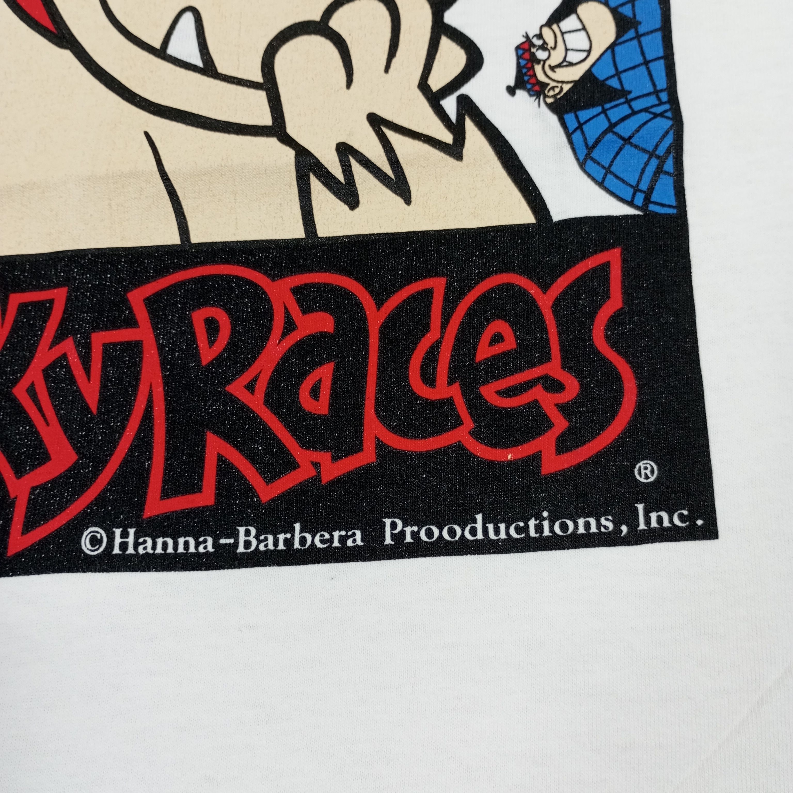 Cartoon Network × Vintage Wacky Races Hanna Barbera Production Vintage Tshirt Size US M / EU 48-50 / 2 - 9 Thumbnail