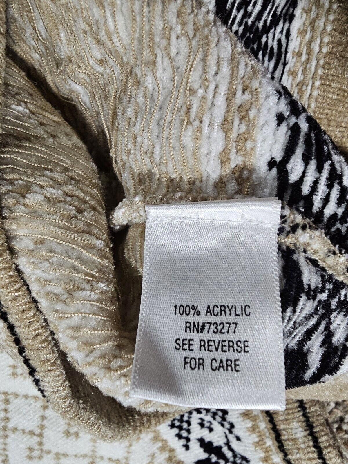 Croft & Barrow Croft Barrow Fair Isle Clasps Acrylic Sweater Cardigan M Size M / US 6-8 / IT 42-44 - 10 Thumbnail