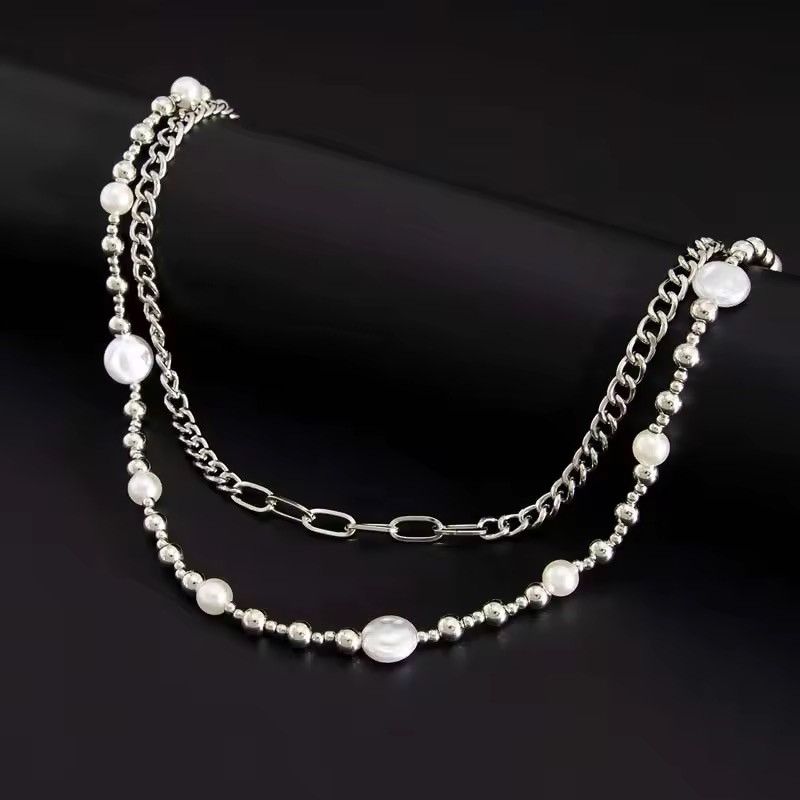 Jewelry Metal Pearl Pants Chain Size ONE SIZE - 2 Thumbnail