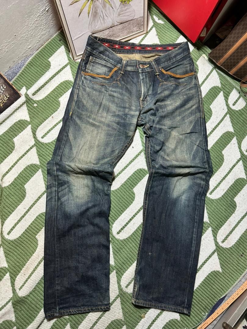 Edwin EDWIN Vintage Eclusive Flare Disyressed Jeans Size US 34 / EU 50 - 1 Thumbnail