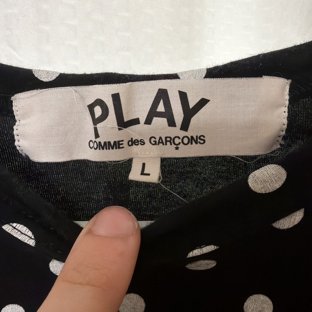 Comme des Garcons Comme des Garçons Polka Dot Longsleeve Size US L / EU 52-54 / 3 - 2 Thumbnail