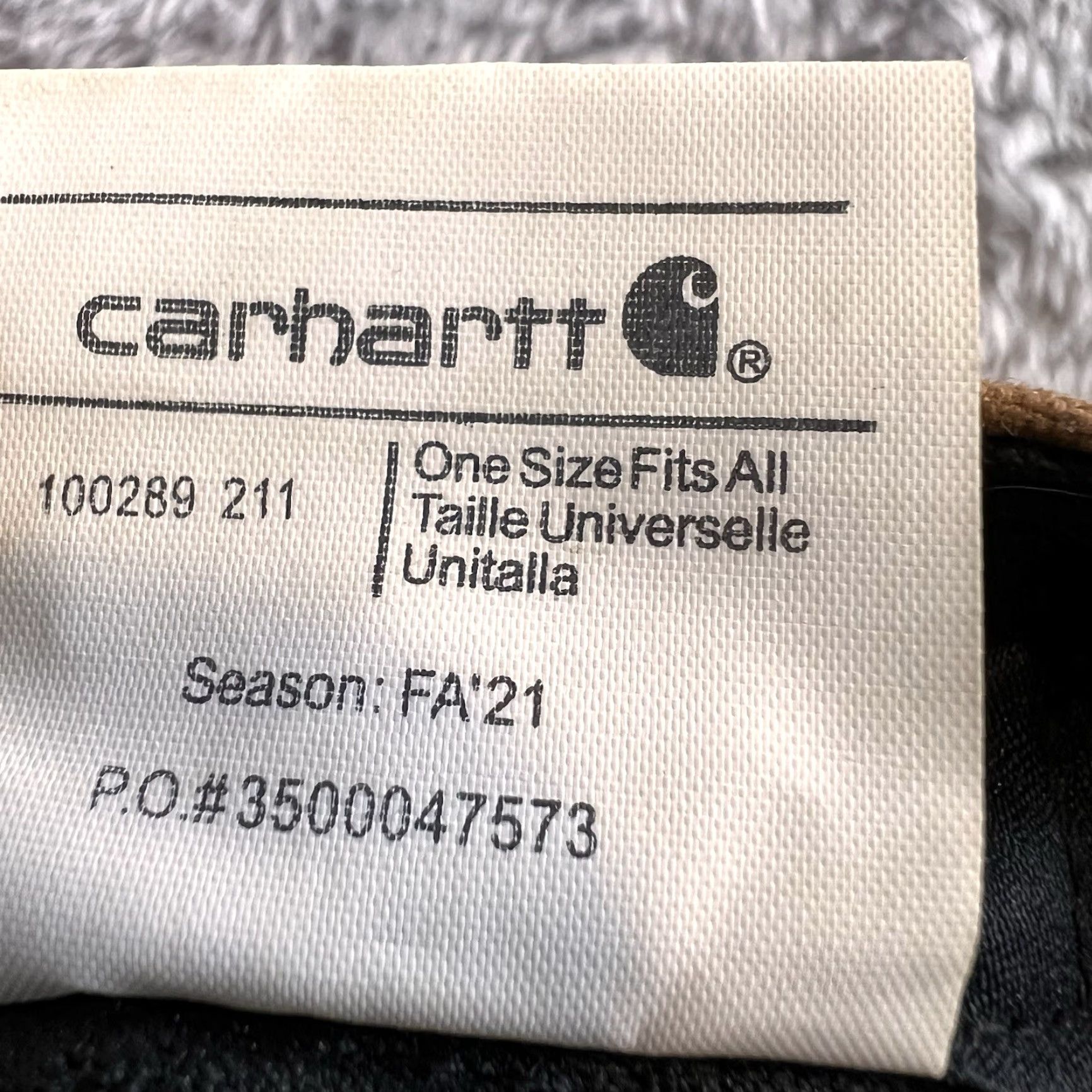 Carhartt Carhartt Odessa Hat One Size Tan Canvas Work Cap Utility Size ONE SIZE - 7 Thumbnail