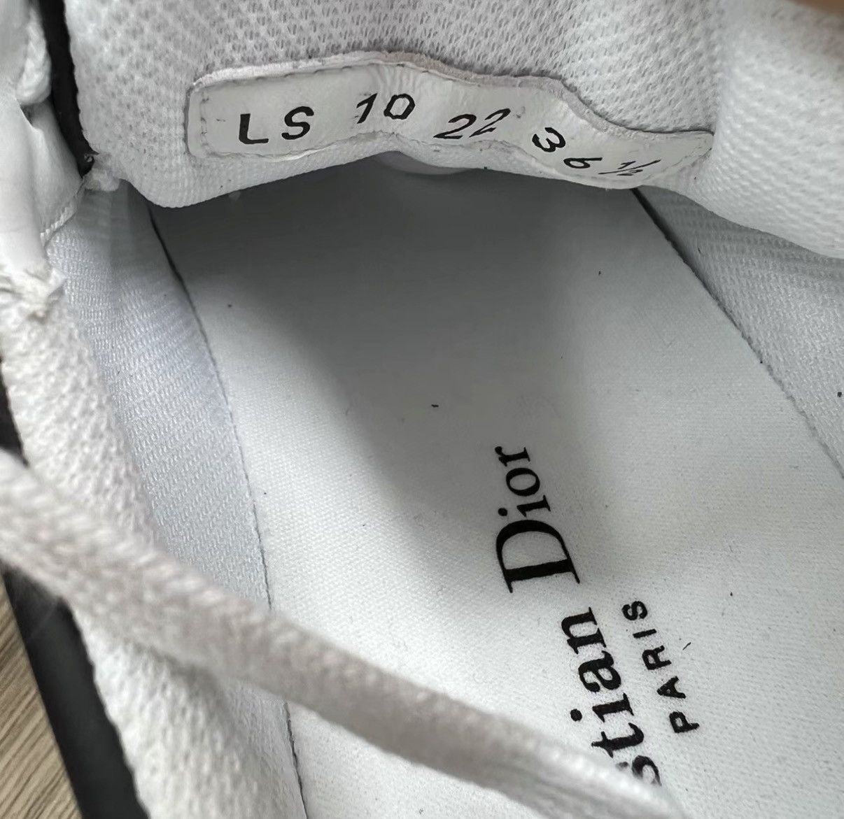 Dior Dior Star Black and White German Trainers J41 Size US 6.5 / IT 36.5 - 6 Thumbnail