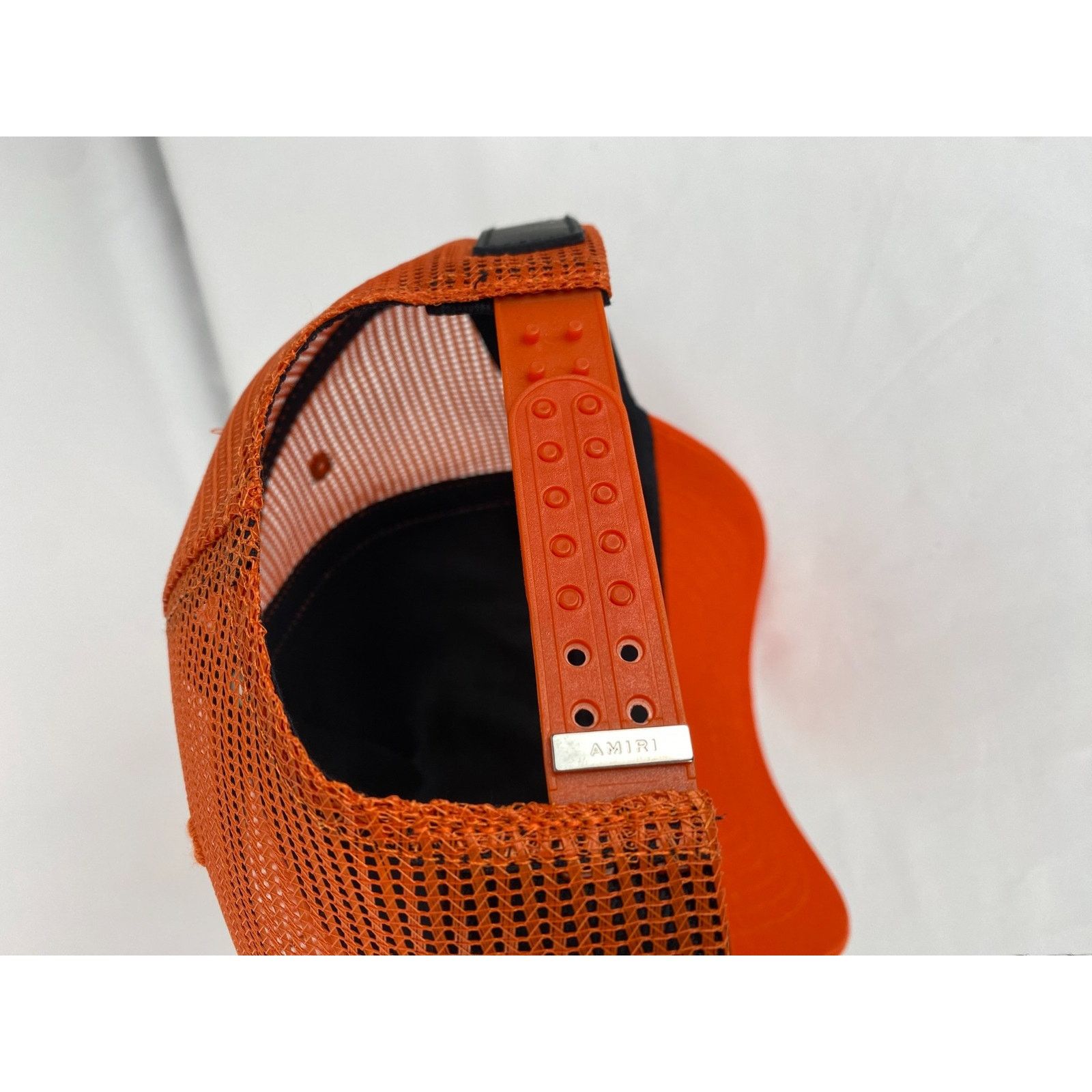 Amiri o1rshd1 Q:12 / Size :OS / Amiri Stencil Trucker Hat / Cap Size ONE SIZE - 9 Thumbnail