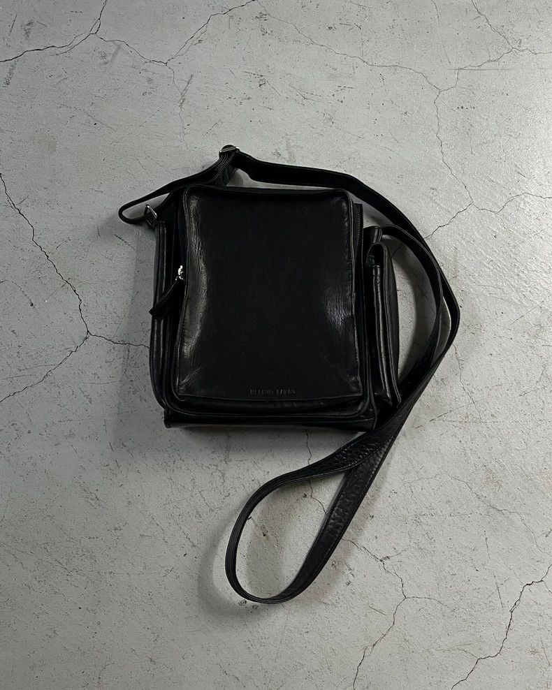 Helmut Lang HELMUT LANG size os 1990s lambskin multi-strap crossbody ba Size ONE SIZE - 1 Thumbnail