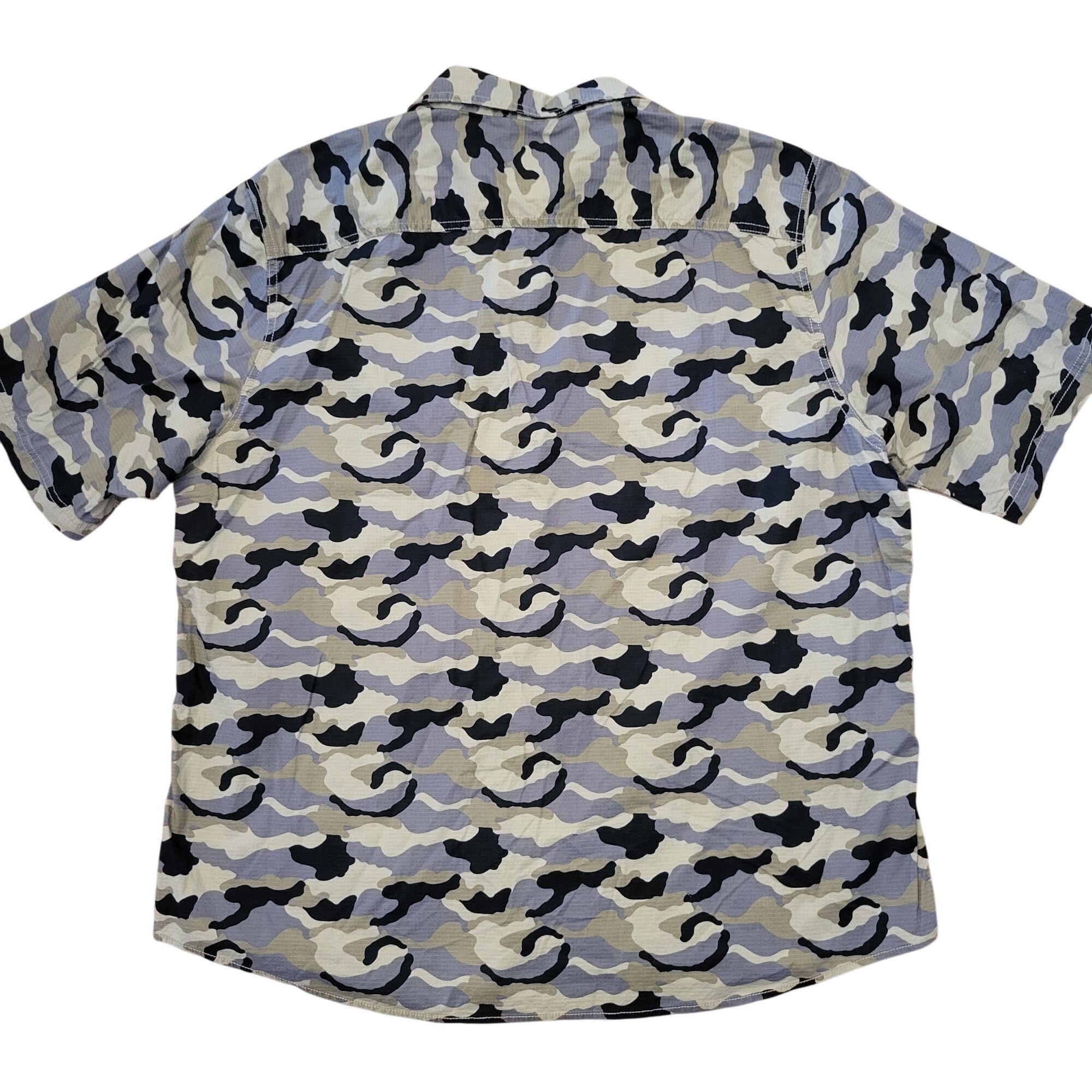 Dickies Dickies Camo Short Sleeve Button Front Shirt 3XL Work Chores Size US XXL / EU 58 / 5 - 7 Thumbnail