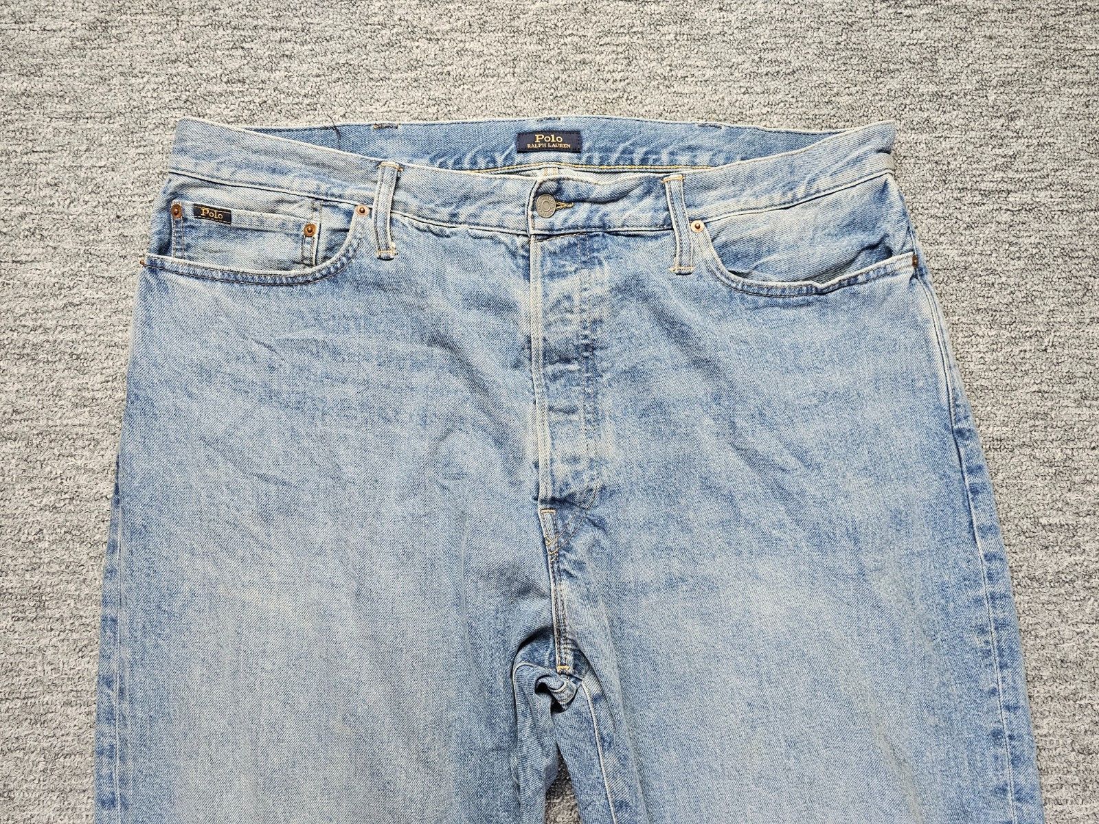 Polo Ralph Lauren Vintage 90s Polo Ralph Lauren Acid Wash Jeans High Rise W40 Size US 40 / EU 56 - 3 Thumbnail
