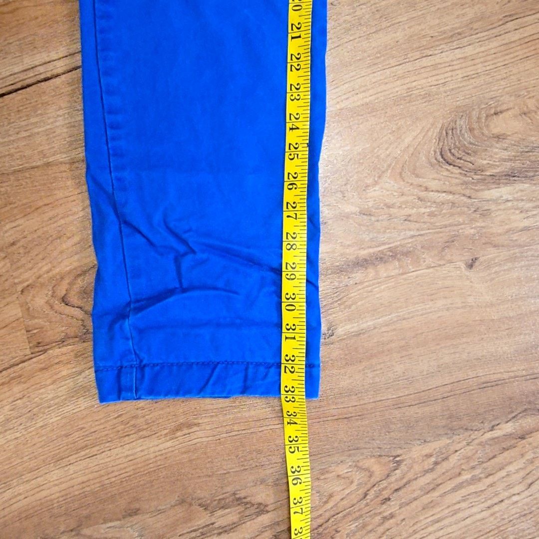 Hollister Hollister Blue Chino Pants Classic Fit 32x34 Mens Modern Size US 32 / EU 48 - 16 Thumbnail