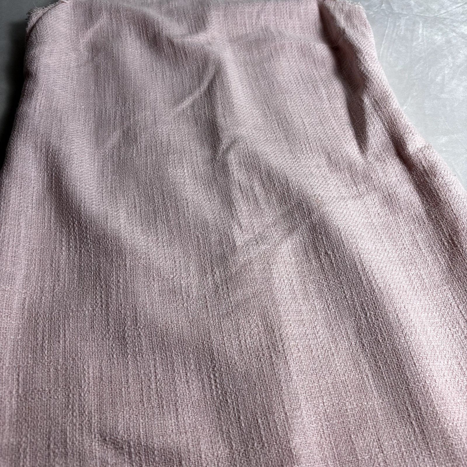 Karl Lagerfeld Karl Lagerfeld Sz 10 Pink Tweed Knee-length Sleeveless Shift Size L / US 10 / IT 46 - 4 Thumbnail