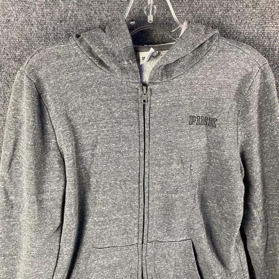Victoria's Secret Victoria's Secret PINK Hoodie Women's Small Full Zip Cotton Size S / US 4 / IT 40 - 2 Thumbnail