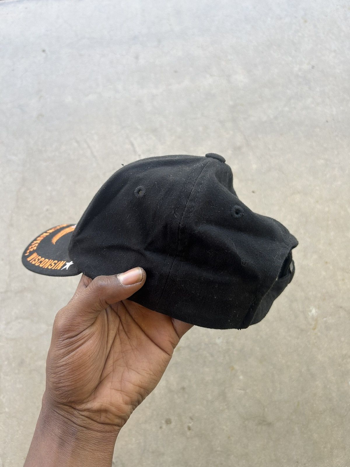 Harley Davidson × Vintage Vintage Harley Davidson American Needle Hat Cap Strapback Size ONE SIZE - 4 Thumbnail