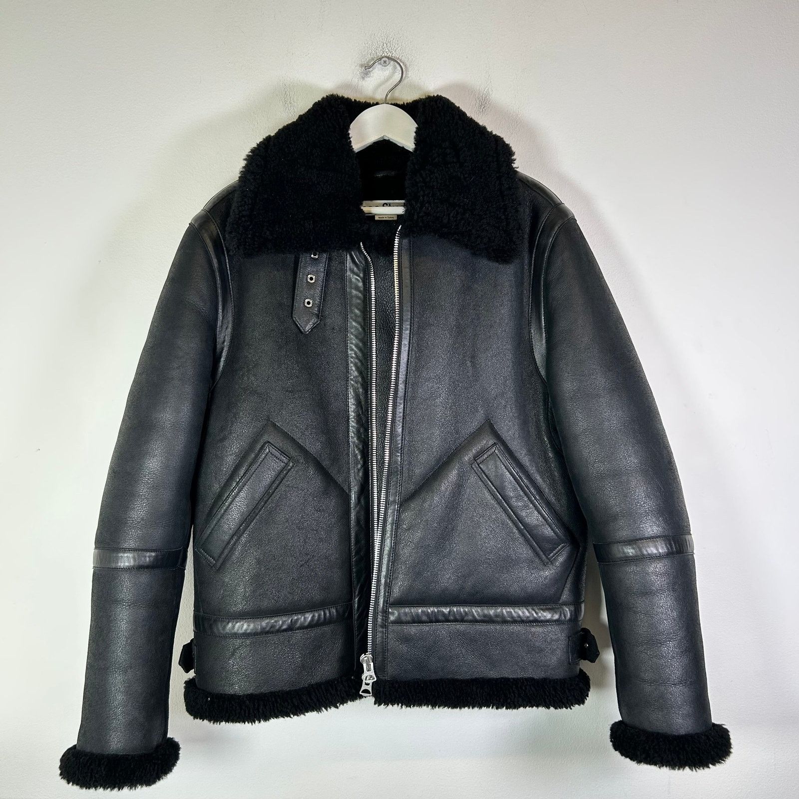 Acne Studios Acne Studios Ian Shearling Leather Jacket Size US L / EU 52-54 / 3 - 1 Thumbnail