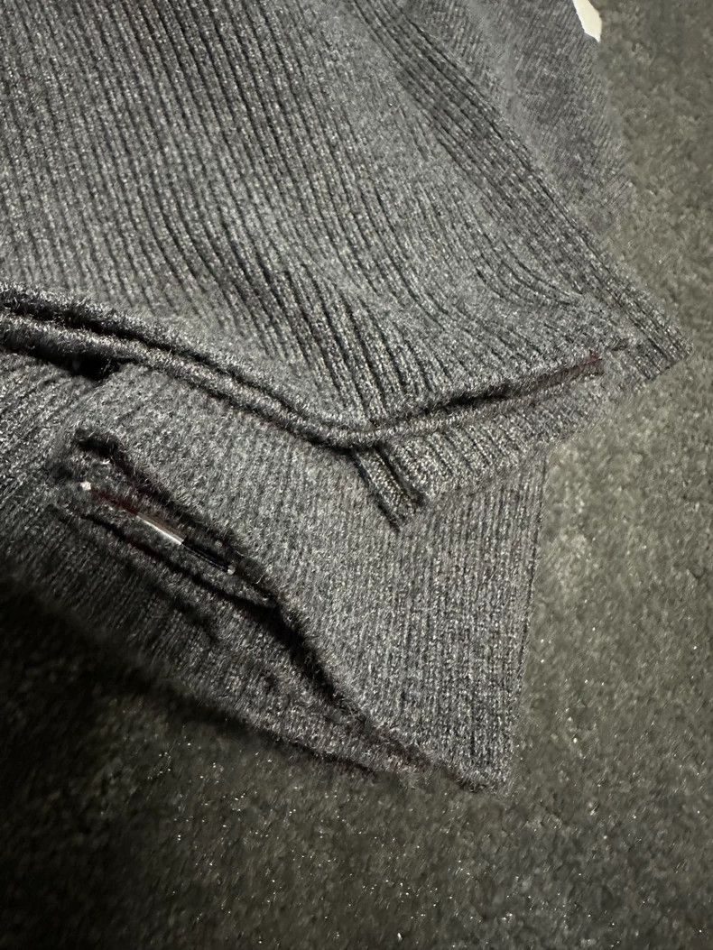 Thom Browne Thom Browne Medium gray four-bar cashmere turtleneck sweate Size US L / EU 52-54 / 3 - 4 Thumbnail