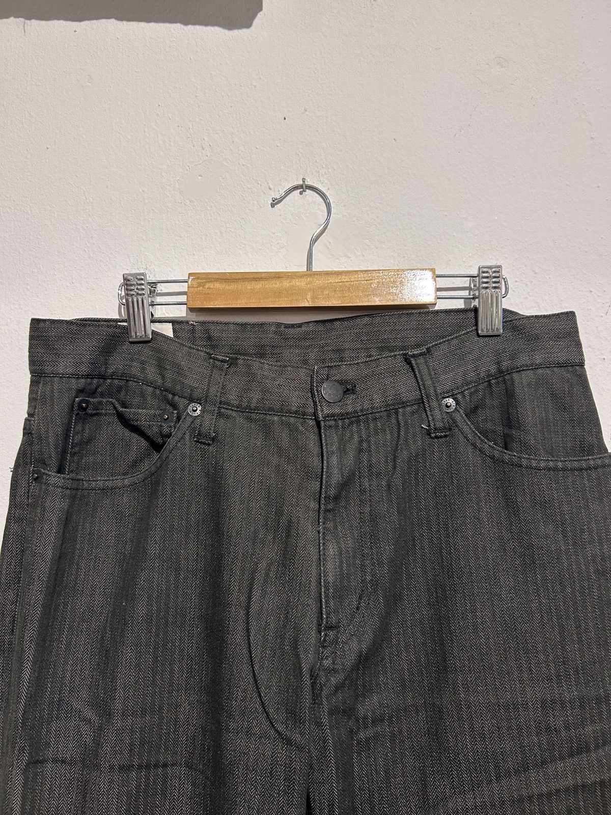 Takeo Kikuchi AVABT GARDE Takeo Kikuchi Jeans black green Tokyo Japan Size US 32 / EU 48 - 8 Thumbnail
