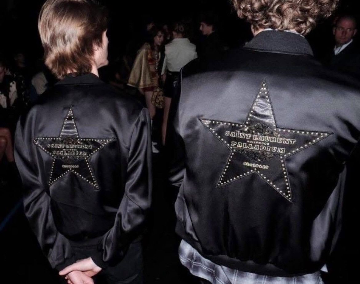 Hedi Slimane × Saint Laurent Paris 16FW Hollywood Palladium Teddy Jacket sz44 Size US S / EU 44-46 / 1 - 11 Thumbnail