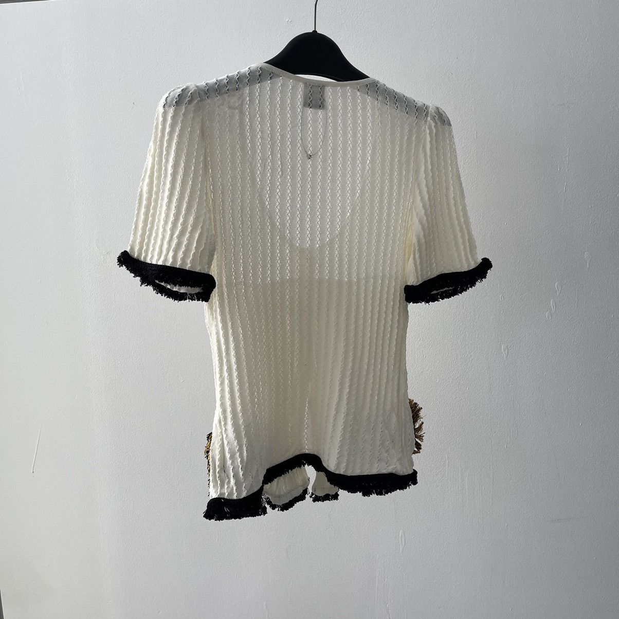 Tricot Comme des Garcons Italy Designer Tricot Chic Mongtoghi Top Size XS / US 0-2 / IT 36-38 - 4 Thumbnail