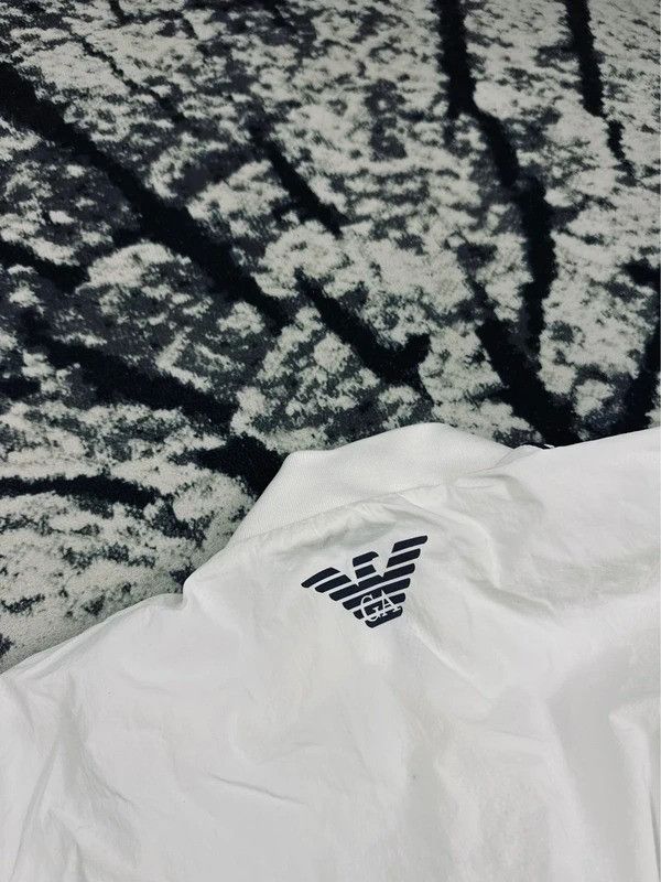 Emporio Armani Szelest track jacket Emporio Armani EA7 white S logo Size US S / EU 44-46 / 1 - 3 Thumbnail