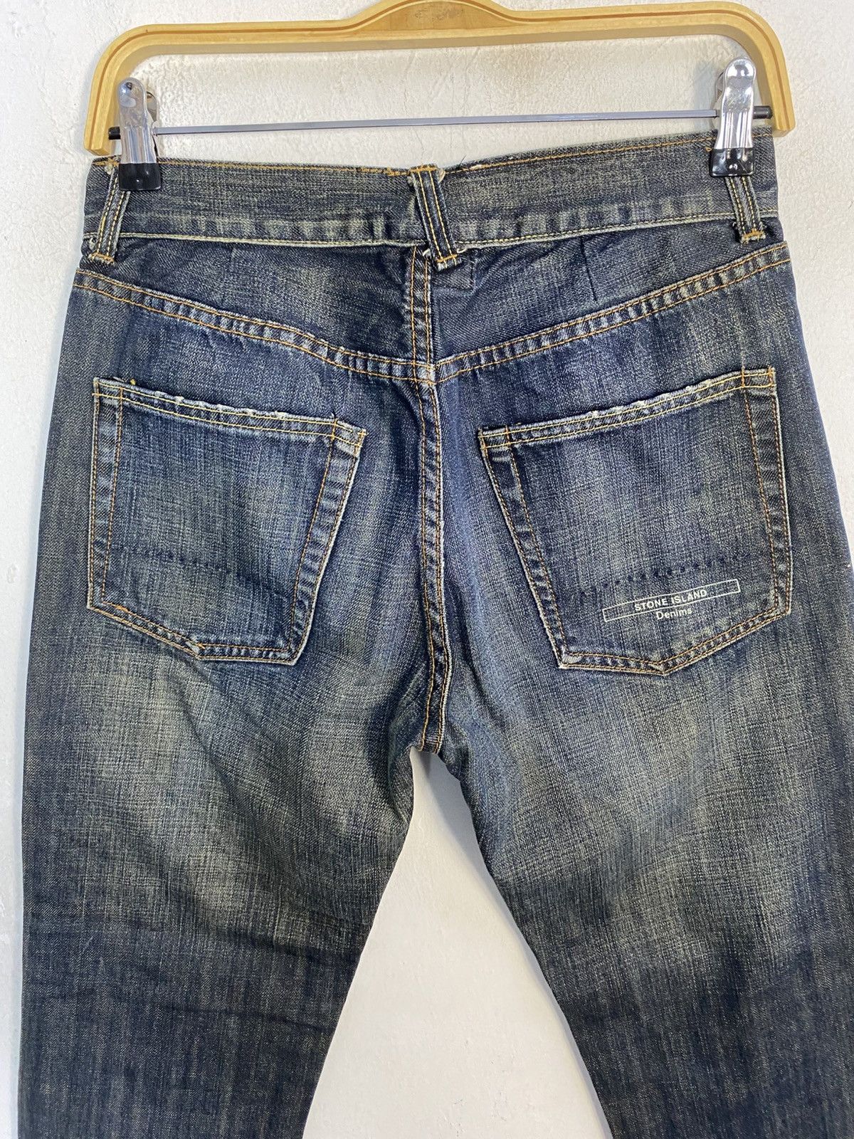 Stone Island Hype Stone Island Denim Denim Jeans Straight Cut Size 29 Size US 29 - 7 Thumbnail