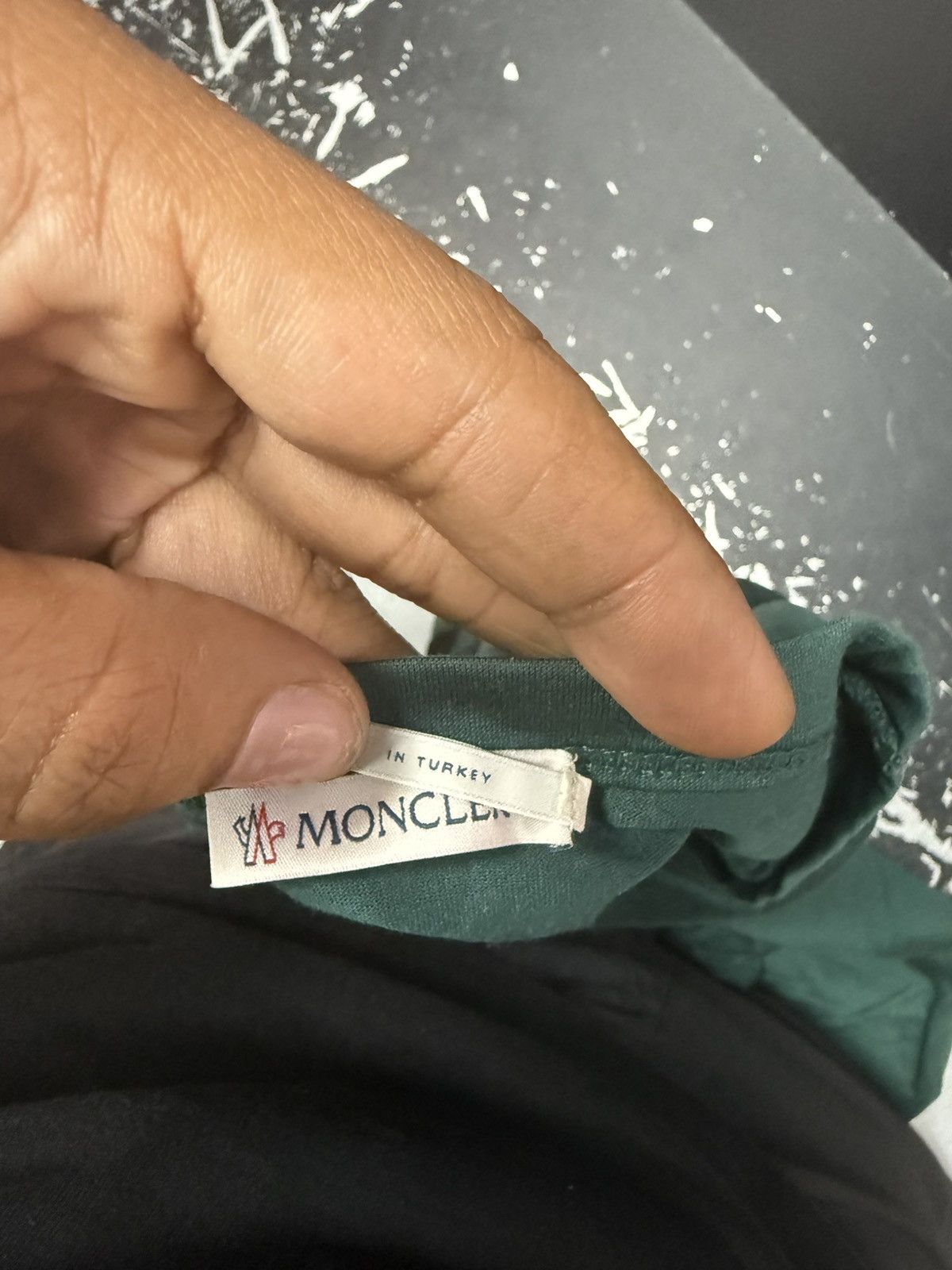 Moncler Moncler green Logo short sleeve t-shirt Size US S / EU 44-46 / 1 - 7 Thumbnail