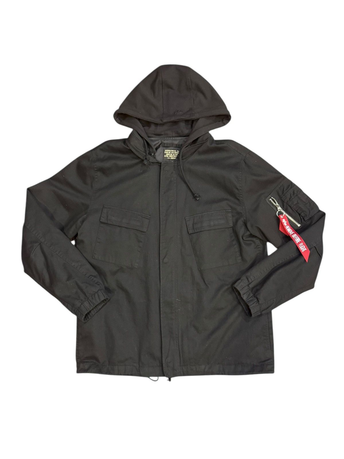 Anti Social Social Club Anti Social Social Club Alpha Industries Fortitude Feild Size US XL / EU 56 / 4 - 2 Thumbnail