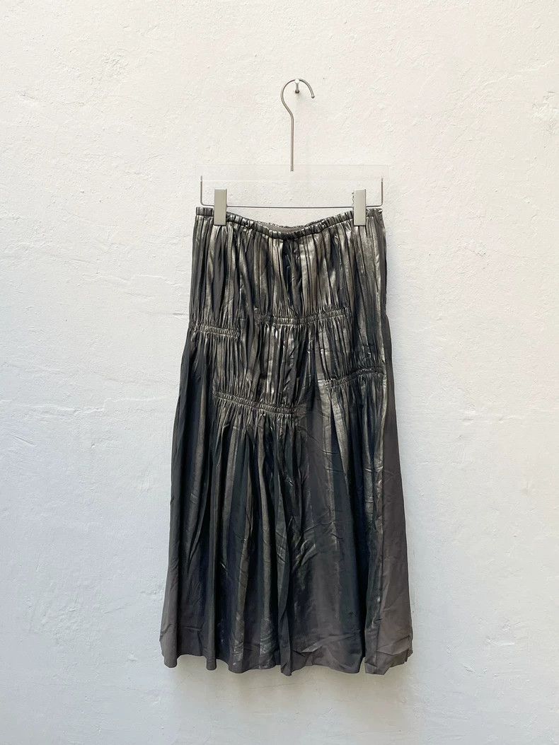 Issey Miyake ISSEY MIYAKE size m 02AW gold trompe l'oeil jacket half sk Size 25" / US 0 / IT 36 - 8 Thumbnail