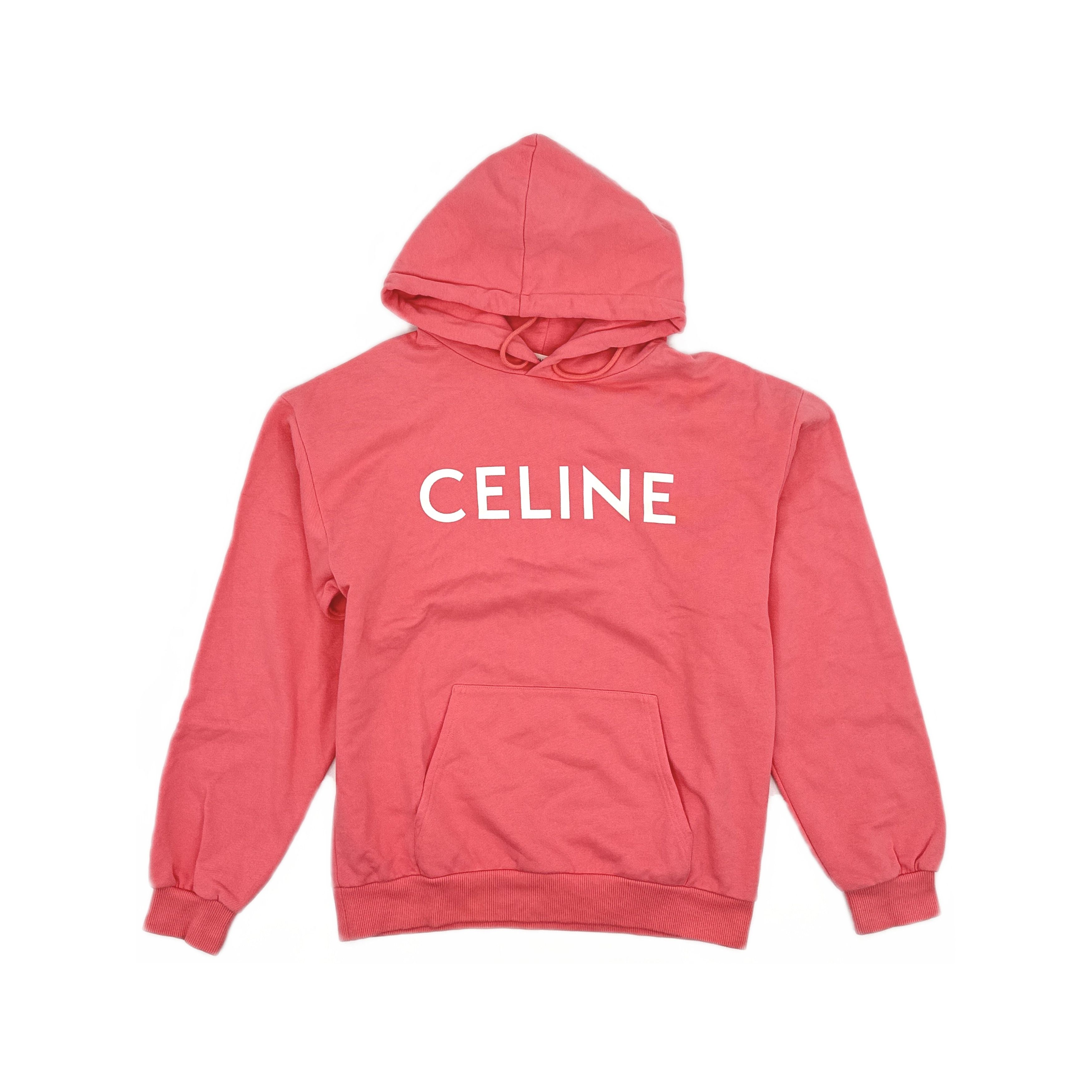 Celine Celine Logo Hoodie Size M Size US M / EU 48-50 / 2 - 1 Thumbnail