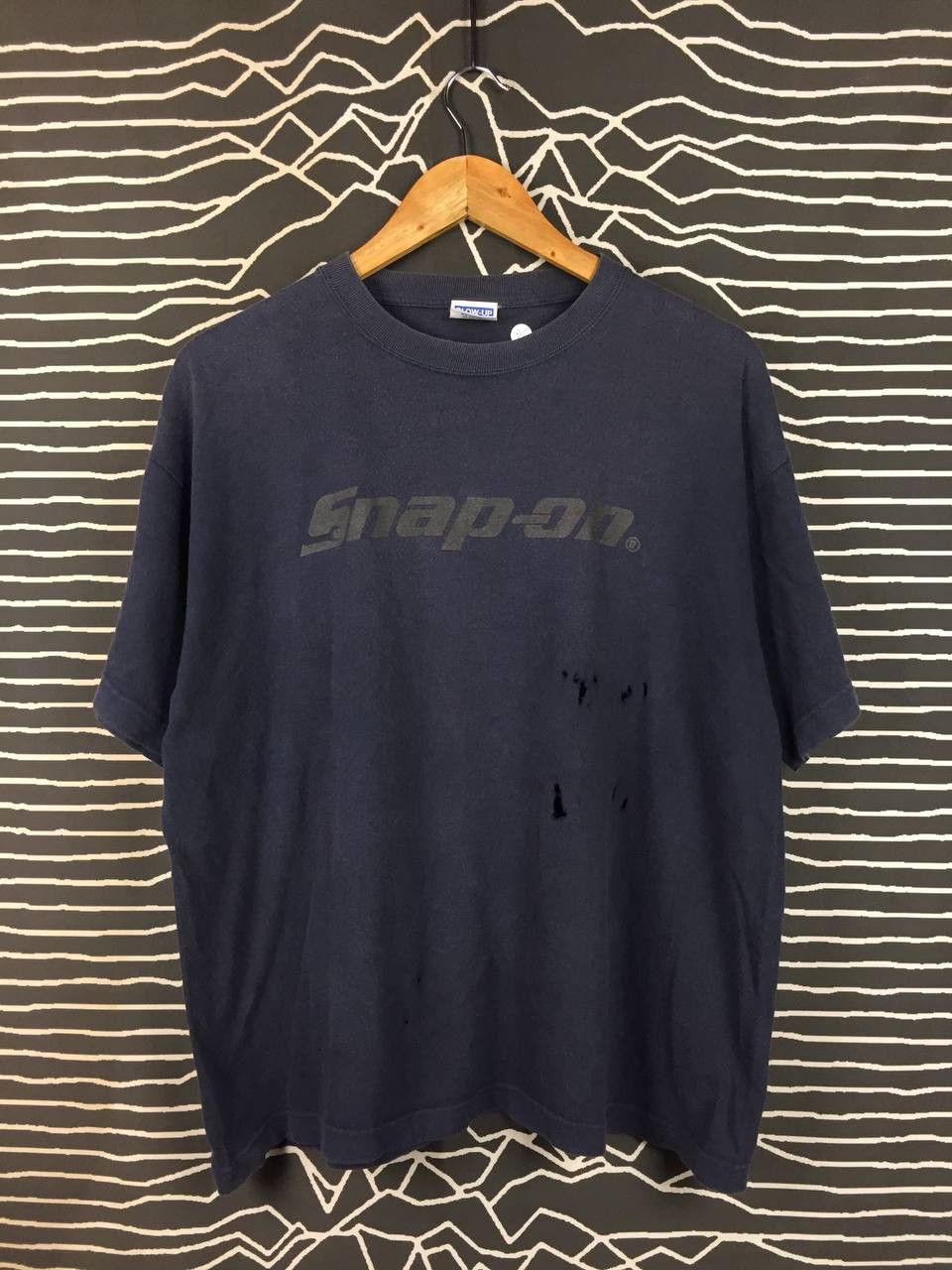 Vintage Vtg Snap-On Distressed Workwear Socket Wrench Promo Tee Size US L / EU 52-54 / 3 - 1 Thumbnail
