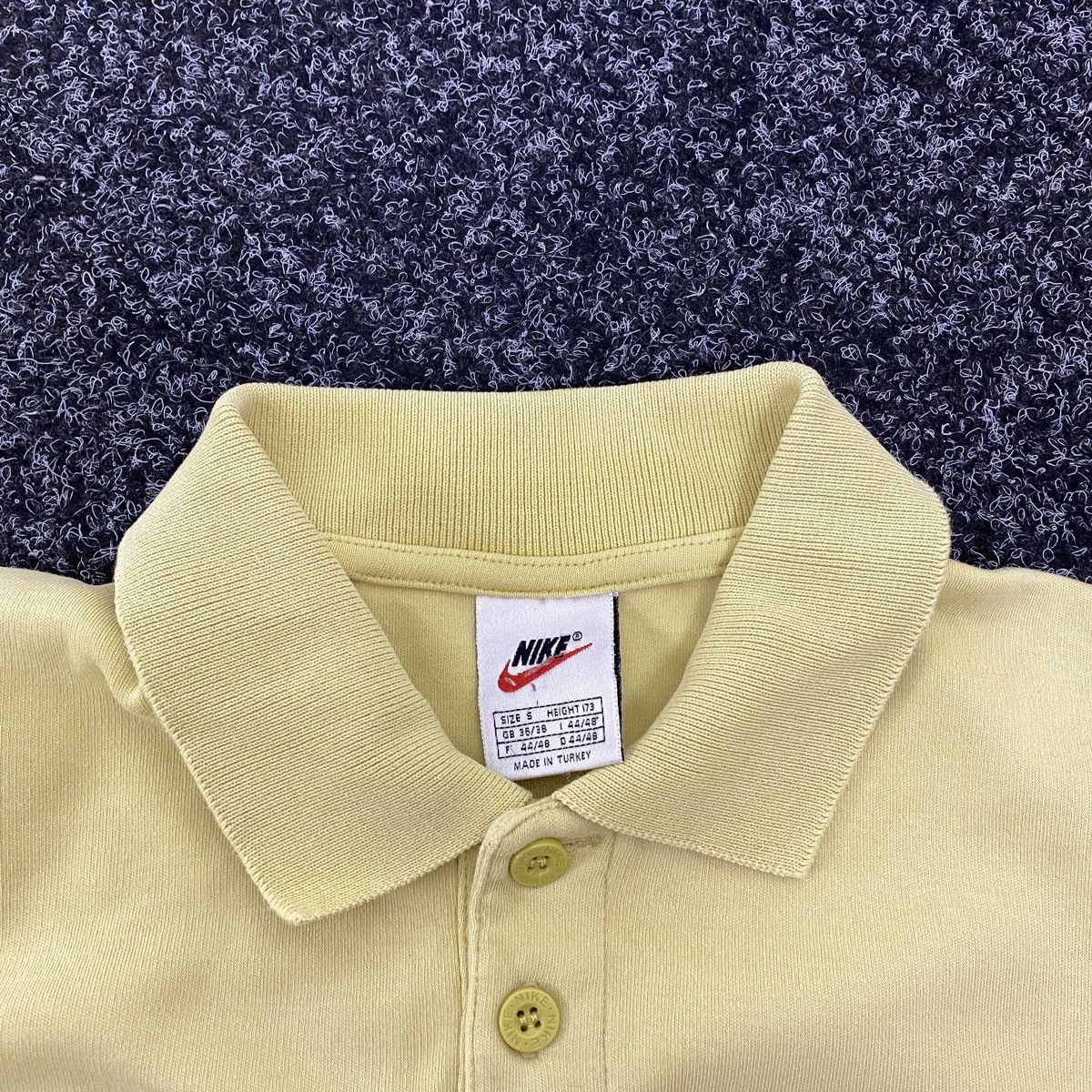 Vintage VINTAGE NIKE POLO 90s yellow Size US XL / EU 56 / 4 - 2 Thumbnail