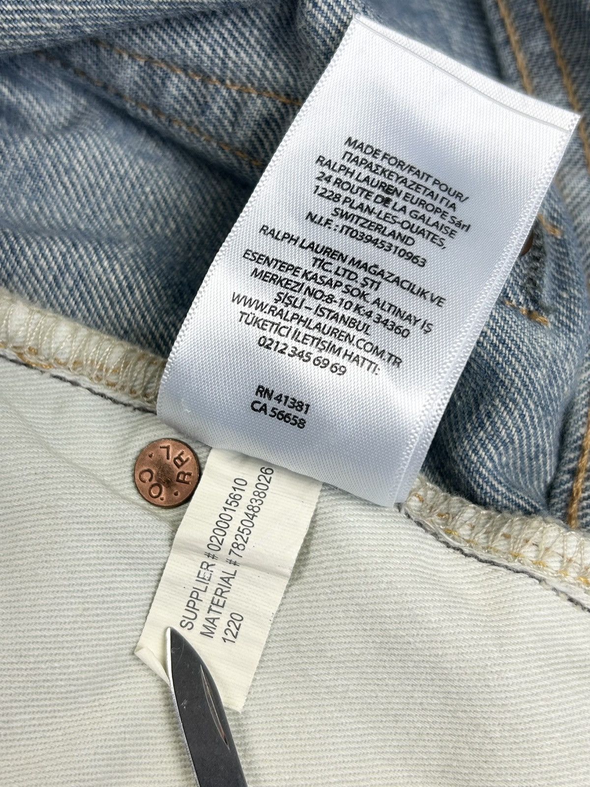 Japanese Brand Rare Ralph Lauren Double RRL Denim Pants Jeans Selvege Japan Size US 36 / EU 52 - 15 Thumbnail
