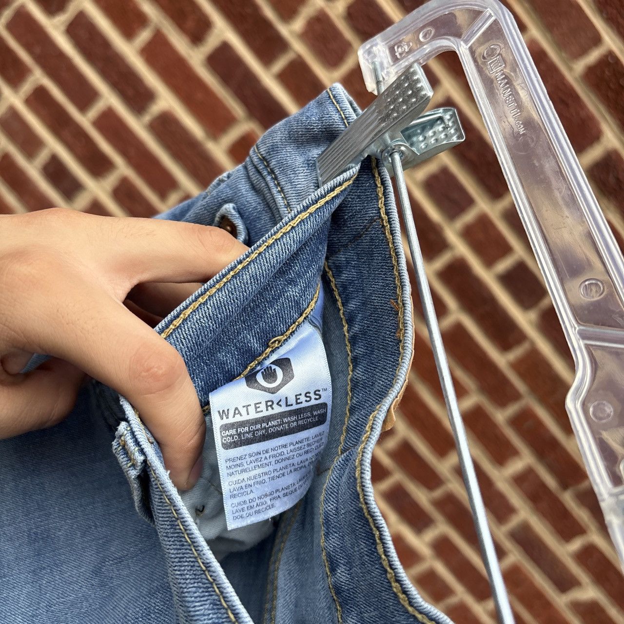 Levi's levis 502 tapered fit size Size US 32 / EU 48 - 3 Thumbnail