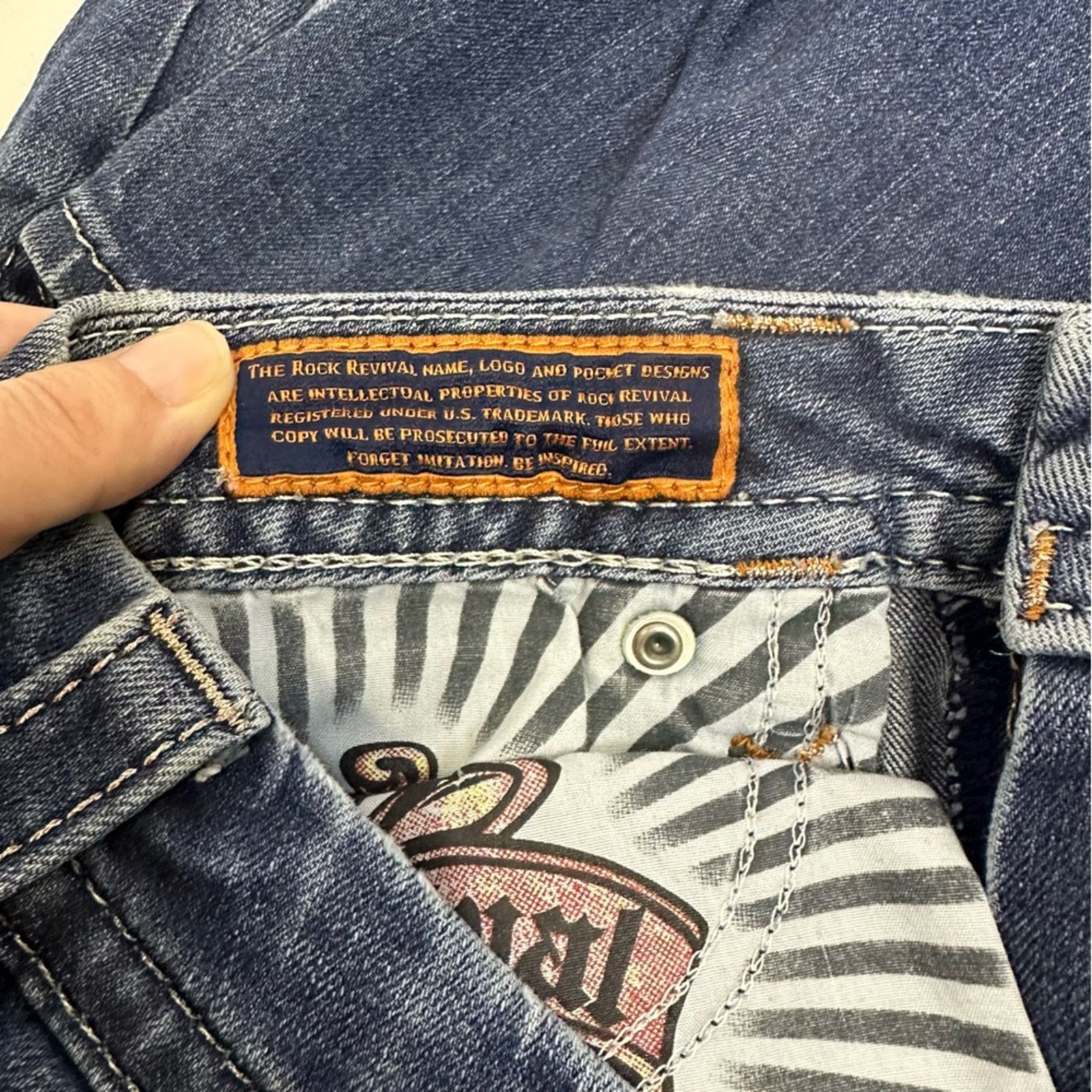 Rock Revival Rock Revival Sherry Easy Skinny Jeans Size 27 Size 27" / US 4 / IT 40 - 5 Thumbnail