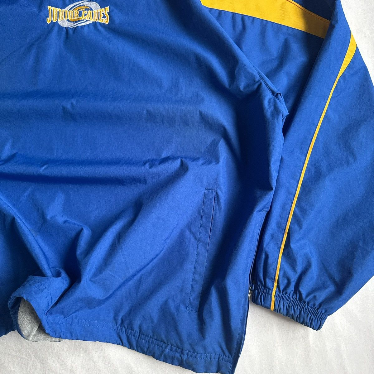 Holloway Vintage Holloway Blue & Yellow Windbreaker Pullover Large Size US L / EU 52-54 / 3 - 4 Thumbnail