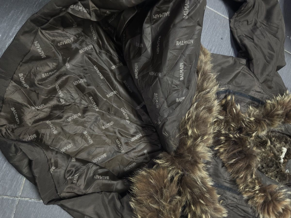 Balmain VINTAGE BALMAIN SILK FUR JACKET Size US L / EU 52-54 / 3 - 5 Thumbnail