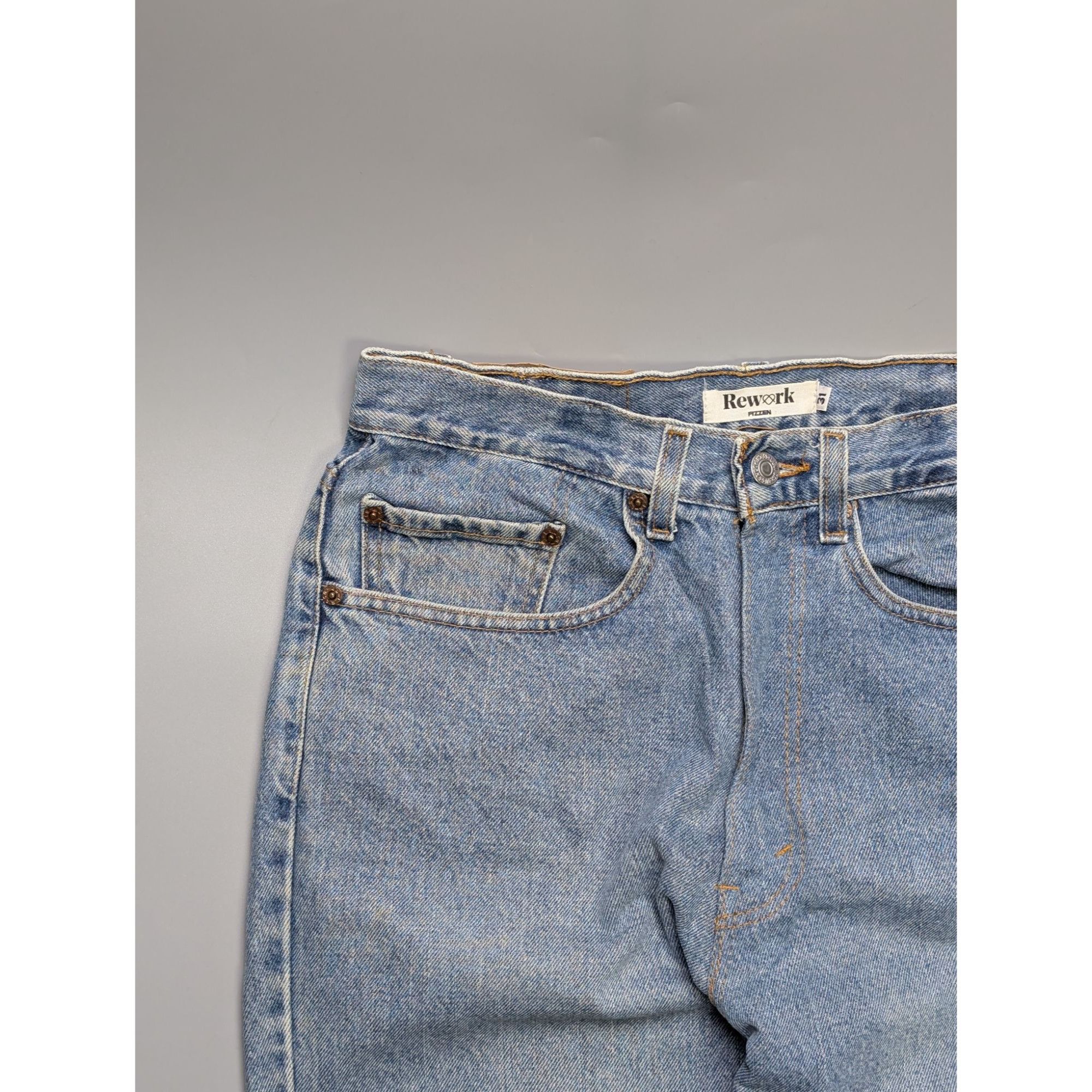 Levi's Levi's 550 Fizzen Rework Denim Jeans Pants (Y1072) Size US 31 - 3 Thumbnail