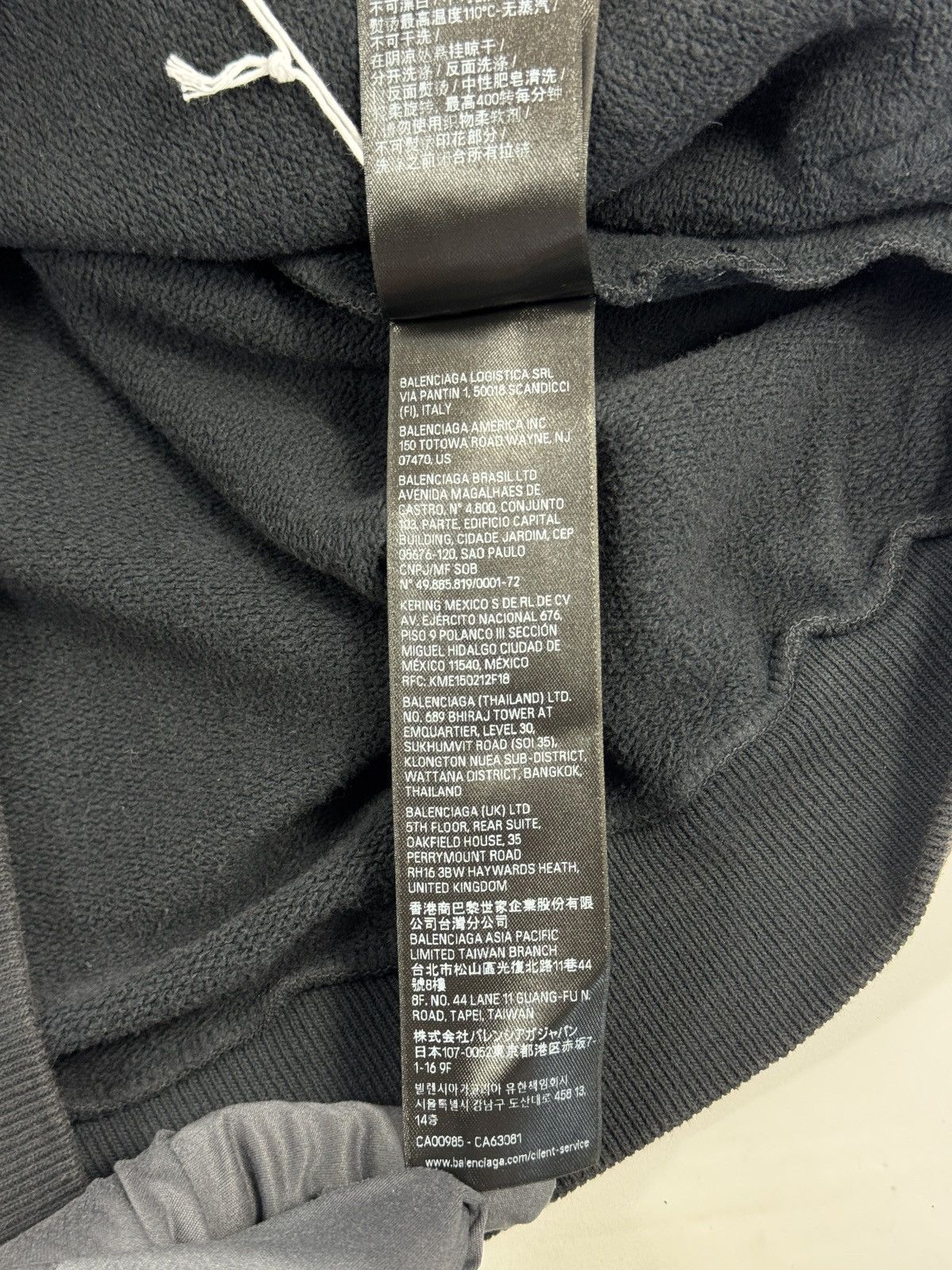 Balenciaga × Lamborghini LAMBORGHINI GRAPHIC PRINT ZIP UP JUMPER Size US L / EU 52-54 / 3 - 12 Thumbnail