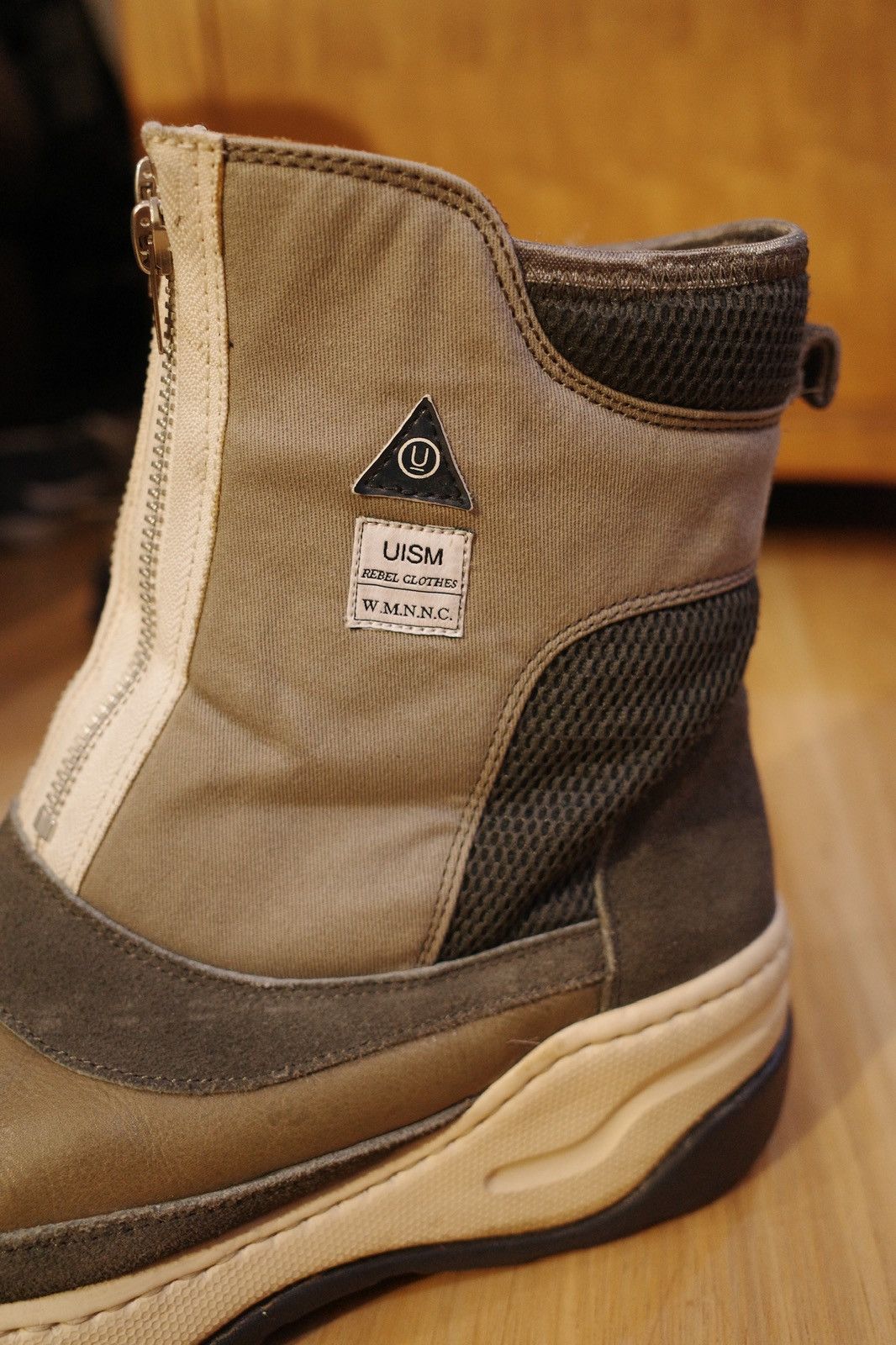 Undercover Undercover AW07 “Rebel Clothes” W.M.N.N.C. Double Zip Boots Size US 10 / EU 43 - 4 Thumbnail