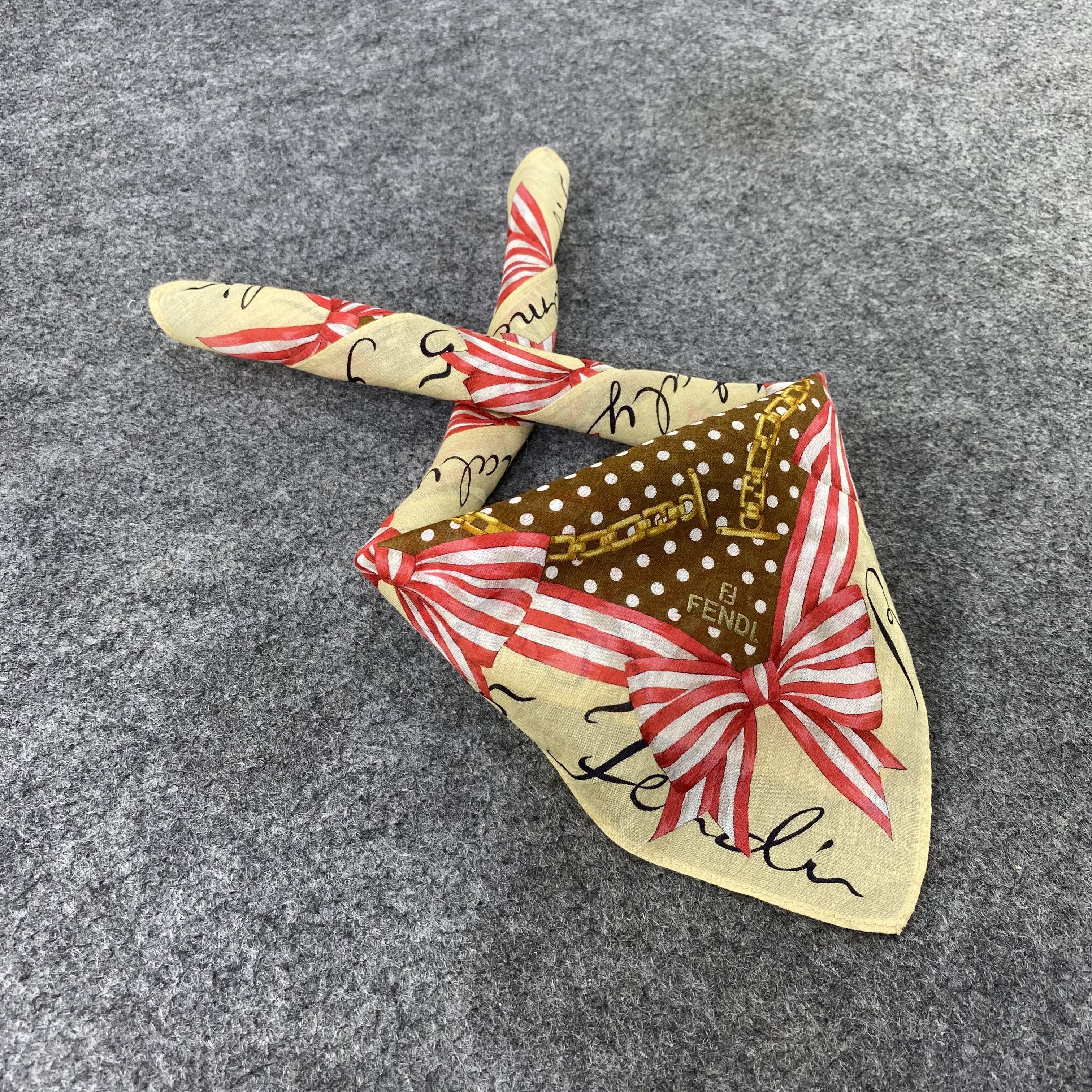 Fendi Fendi Handkerchief / Bandana / Neckerchief-B1151 Size ONE SIZE - 1 Thumbnail