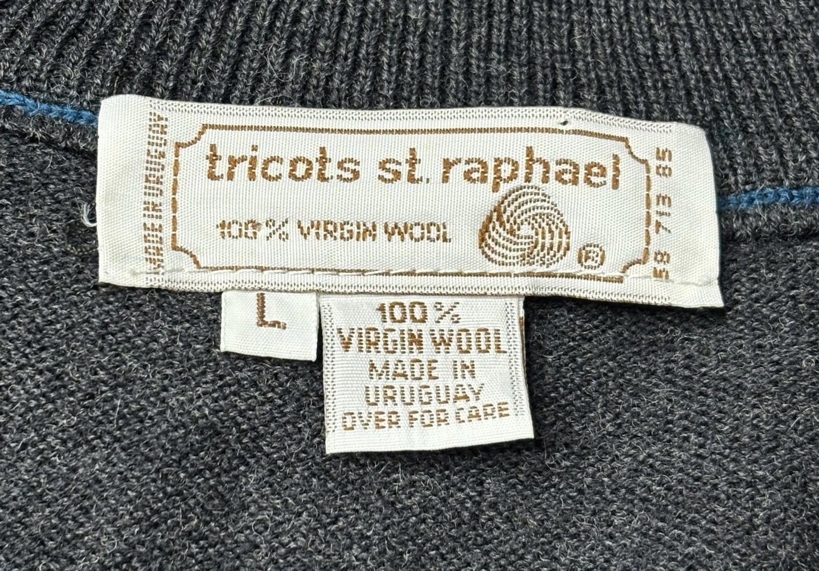 Tricots St. Raphael Tricots St Raphael Sweater Vest Virgin Wool Argyle Size US L / EU 52-54 / 3 - 2 Thumbnail