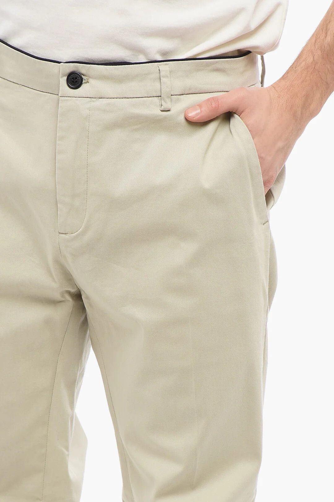 DEPARTMENT5 og1mm0326 Stretch Cotton Chino in Grey Size US 30 / EU 46 - 2 Thumbnail