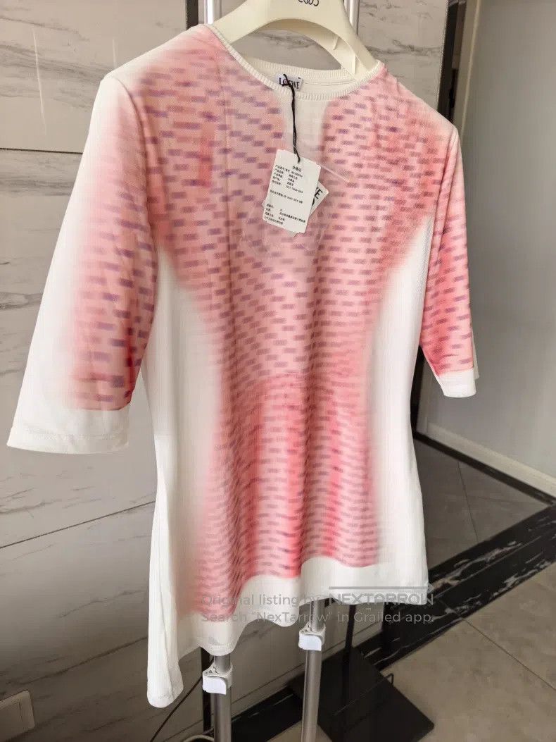 Loewe Loewe Short-sleeved top, double-layered fabric, lightweigh Size M / US 6-8 / IT 42-44 - 7 Thumbnail