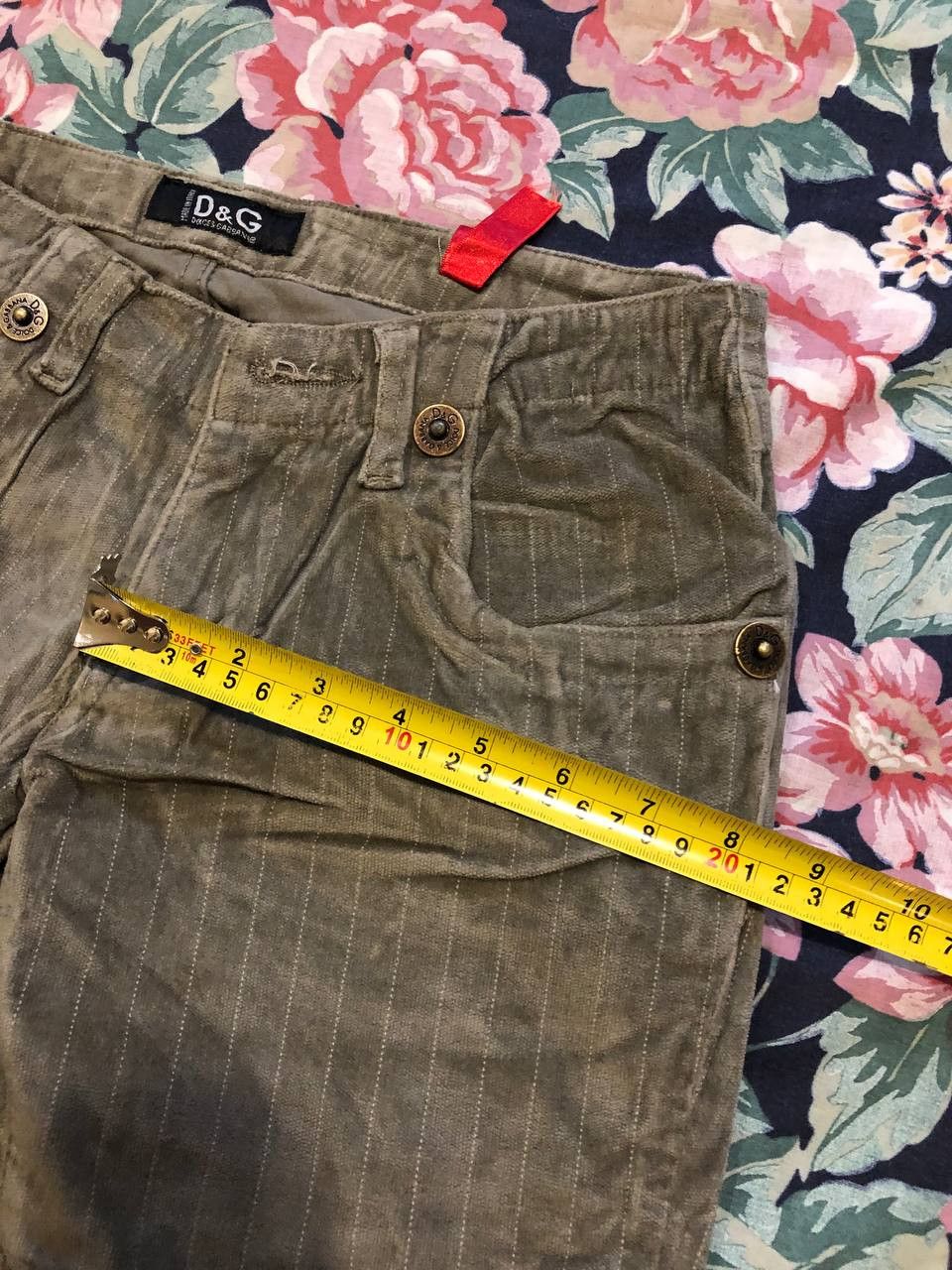 Dolce & Gabbana vintage luxury Dolce&Gabbana Denim pants made in Italy Size 28" / US 6 / IT 42 - 17 Thumbnail